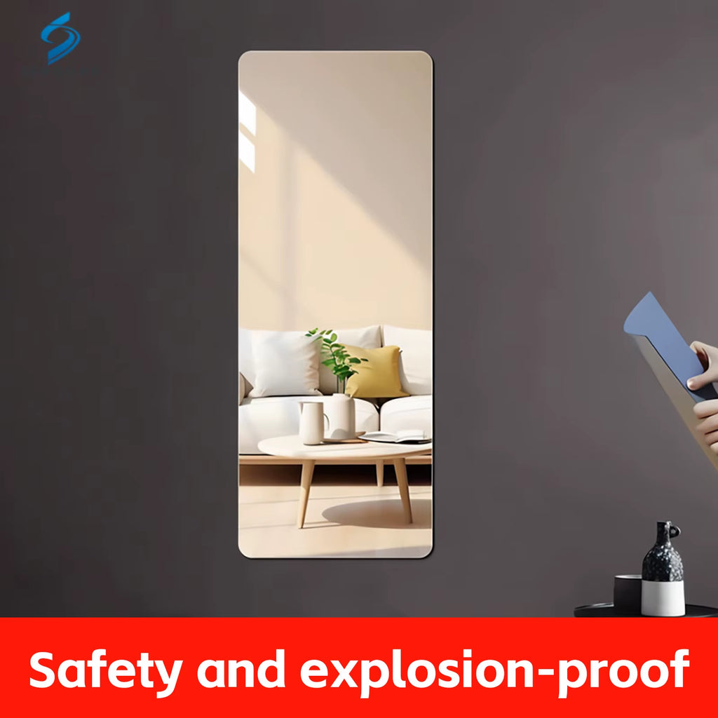 10Pcs 120*40Cm 3D Tree Branch Mirror Wall Sticker Home Decoration Waterproof Self Adhesive Mirror Surface Acrylic Wall Sticker