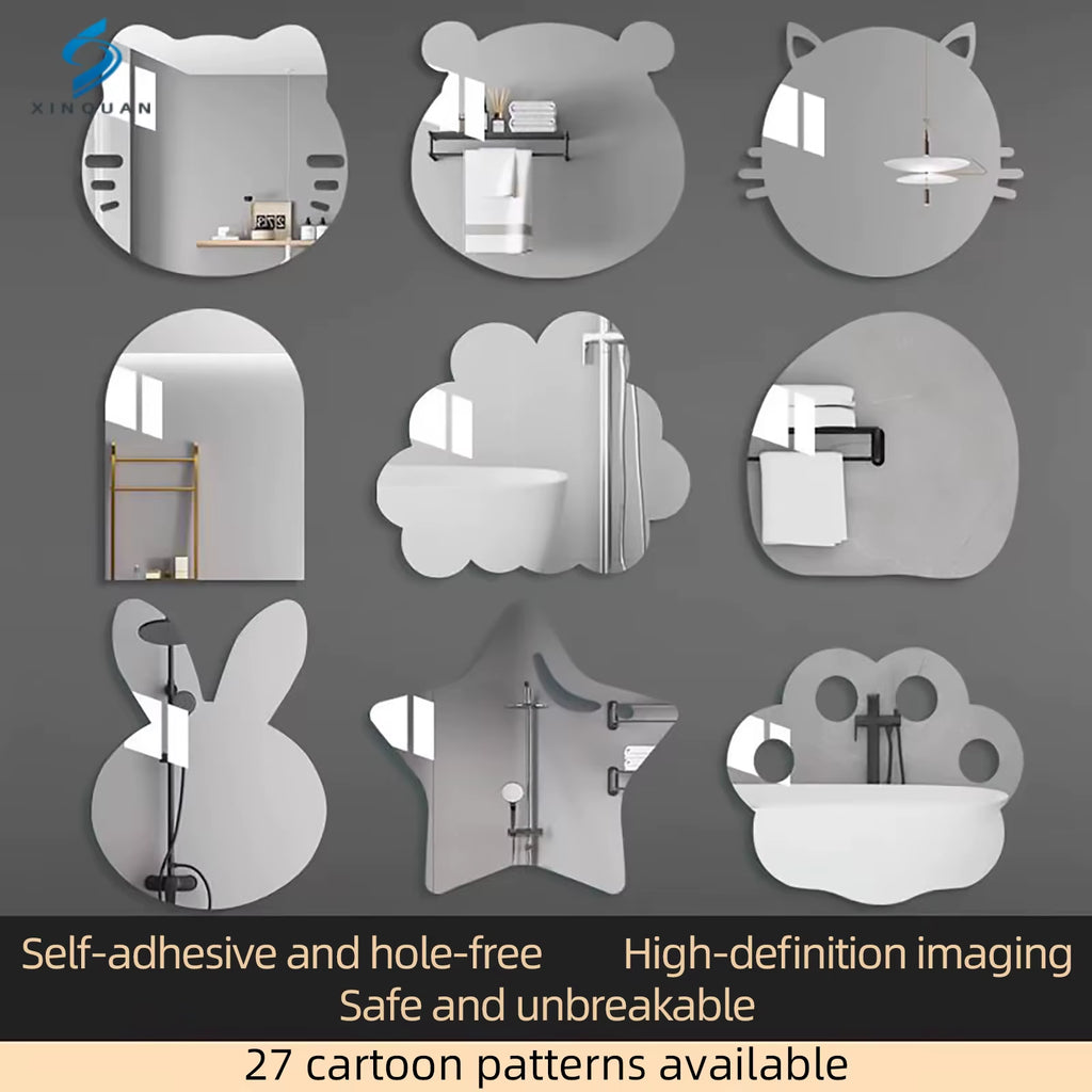 10Pcs 120*40Cm 3D Tree Branch Mirror Wall Sticker Home Decoration Waterproof Self Adhesive Mirror Surface Acrylic Wall Sticker